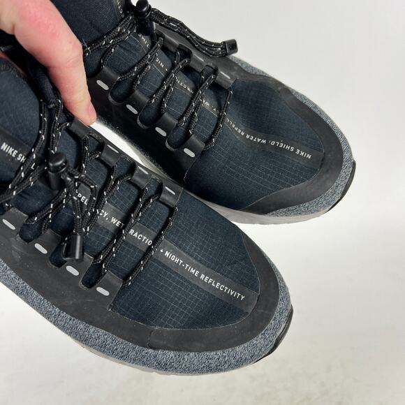 Nike Odyssey React Shield Sneaker Women's 8 Cool Gray Running athletic Shoes - Picture 9 of 12